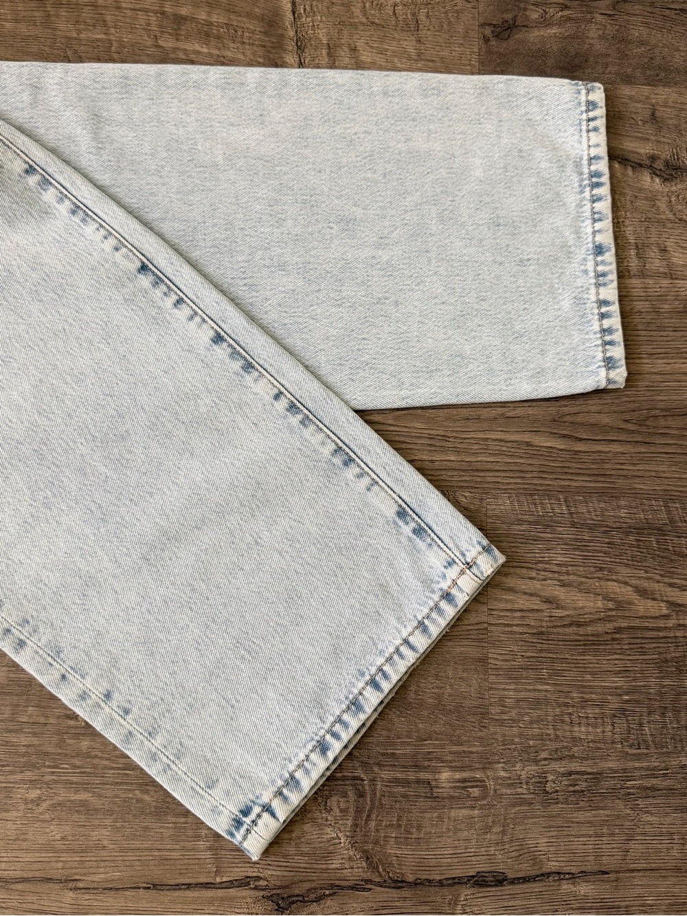 Hidden Womens Alyx Low Slung Baggy Jeans Size 26 Light Wash Wide Leg 90s Y2K - Picture 6 of 14